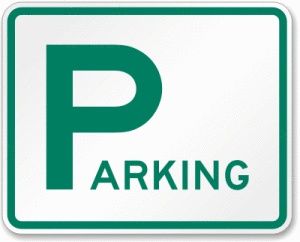 Aluminum-Parking-Sign-K-1605